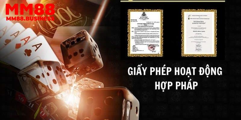 Mức độ quan trọng của giấy phép hoạt động tại nhà cái MM88 Mức độ quan trọng của giấy phép hoạt động tại nhà cái MM88
